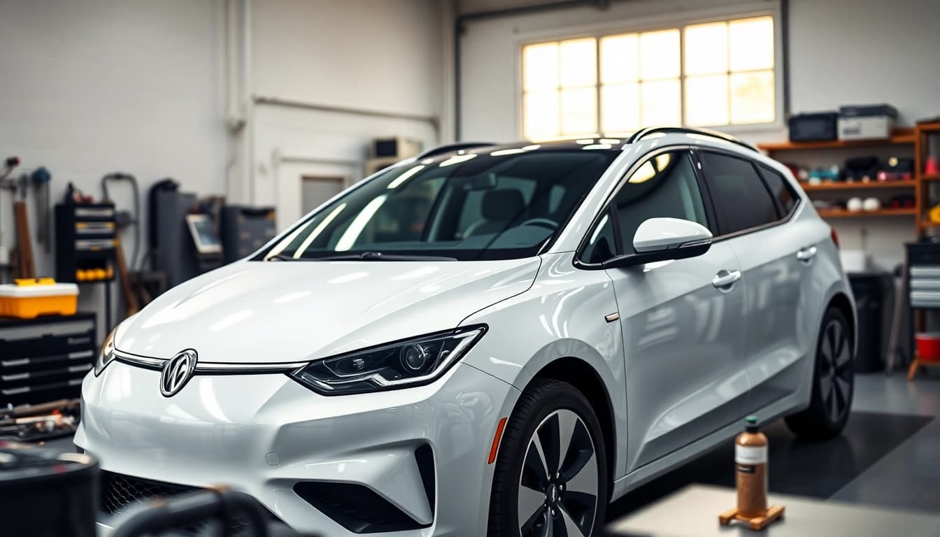 PPF Chattanooga applied to a vehicle showcasing glossy clarity and protection.