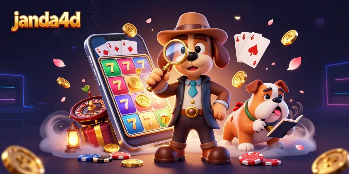 Permainan slot online janda4d yang seru dengan detektif dan anjing, menghadirkan pengalaman bermain yang unik.