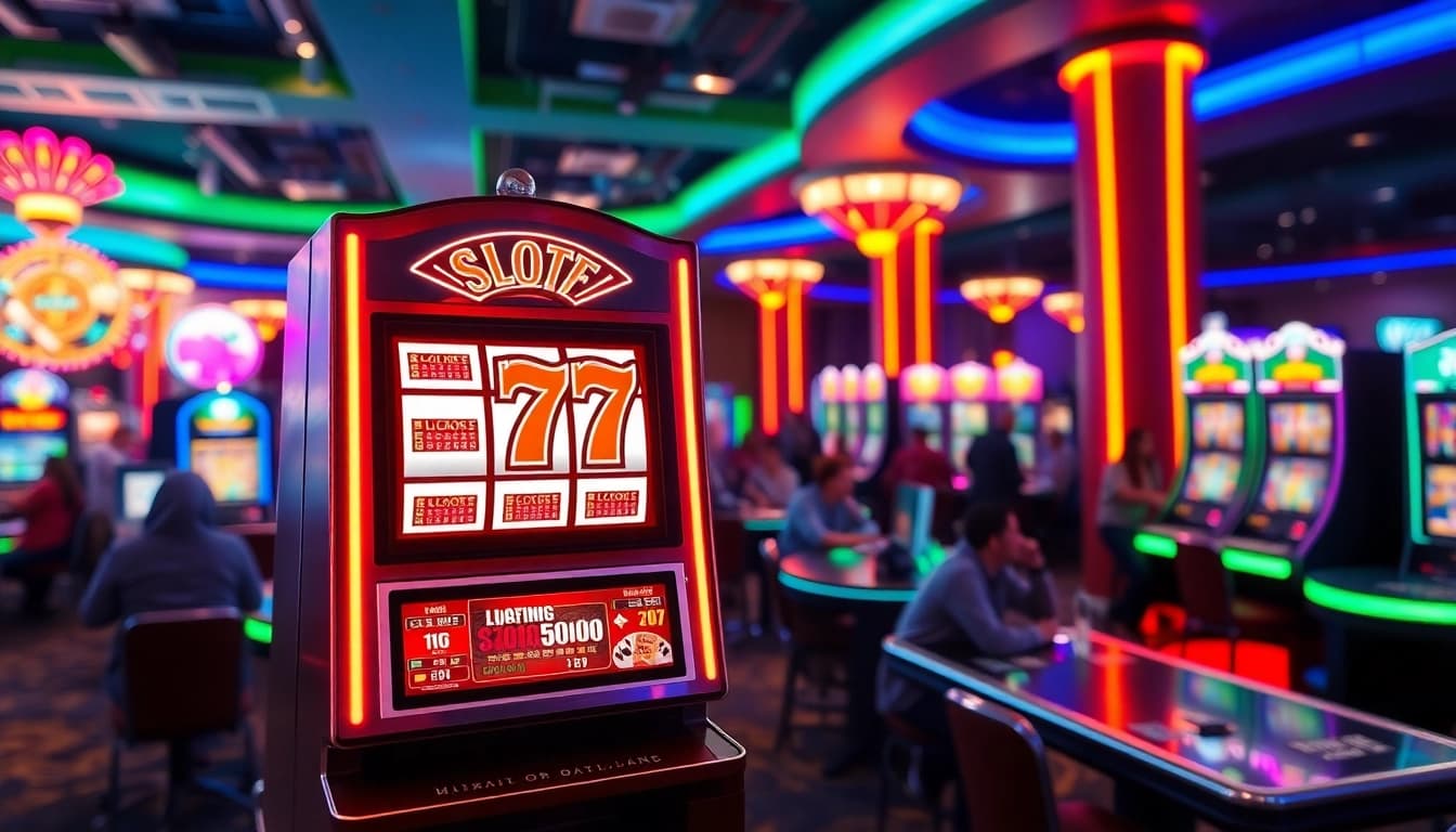 Menangkan jackpot pada Slot77 sambil menikmati suasana kasino yang meriah.