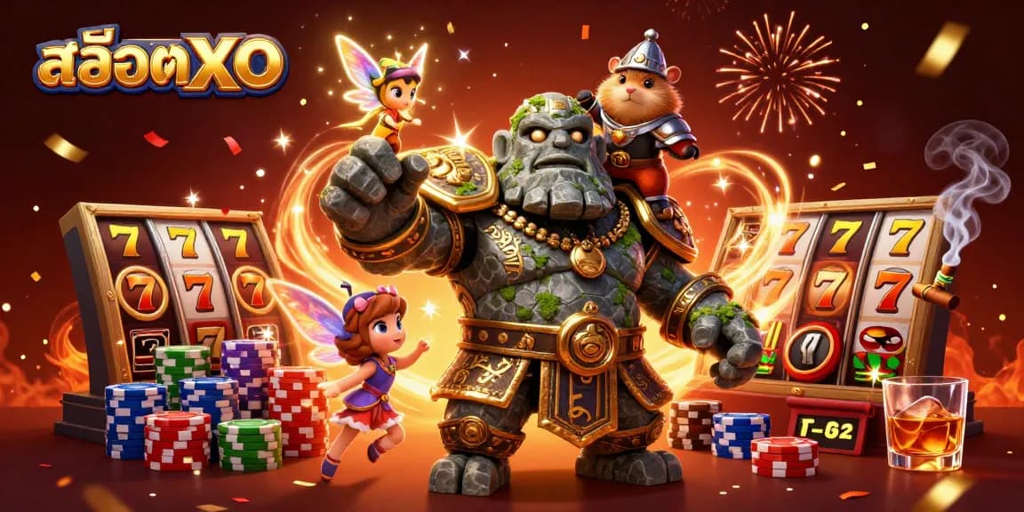 สล็อตXO สัมผัสความสนุกจากเกมสล็อตออนไลน์และการพิชิตเงินรางวัลที่น่าตื่นเต้น