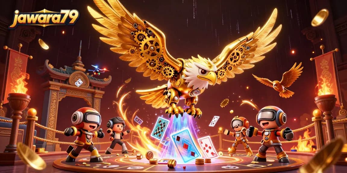 Memenangkan jackpot di jawara79 dengan karakter slot yang menarik dan efek memukau.