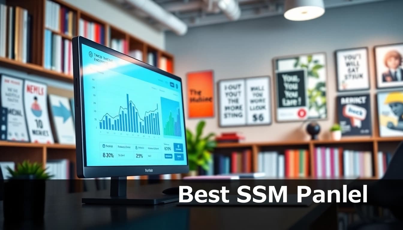 Visual representation of the best smm panel analytics dashboard highlighting social media growth.