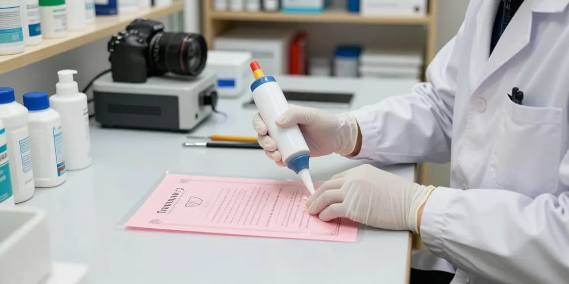 quá trình phục hồi bóc sổ đỏ ép plastic, kỹ thuật viên chuyên nghiệp gỡ bỏ lớp ép plastic khỏi các tài liệu quan trọng.