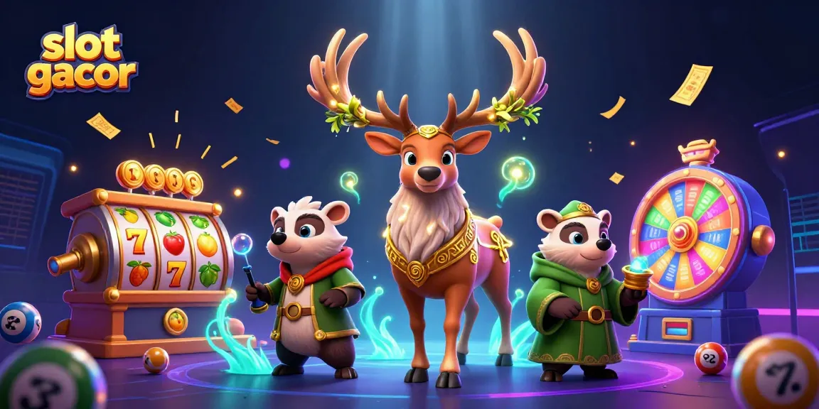 Experience exciting gameplay with slot gacor featuring dynamic slot reels and magical characters.