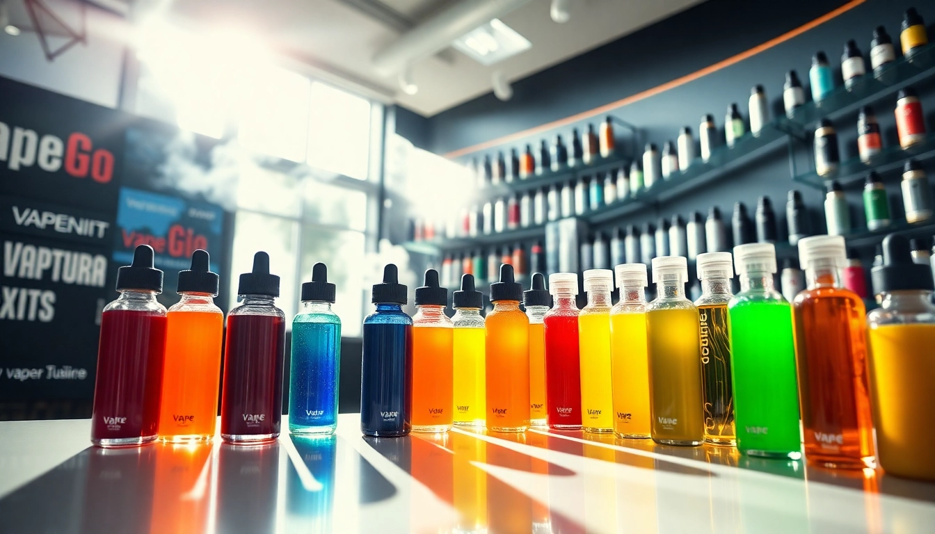 Browse a variety of products at Vape Juice Depot's modern vape shop.