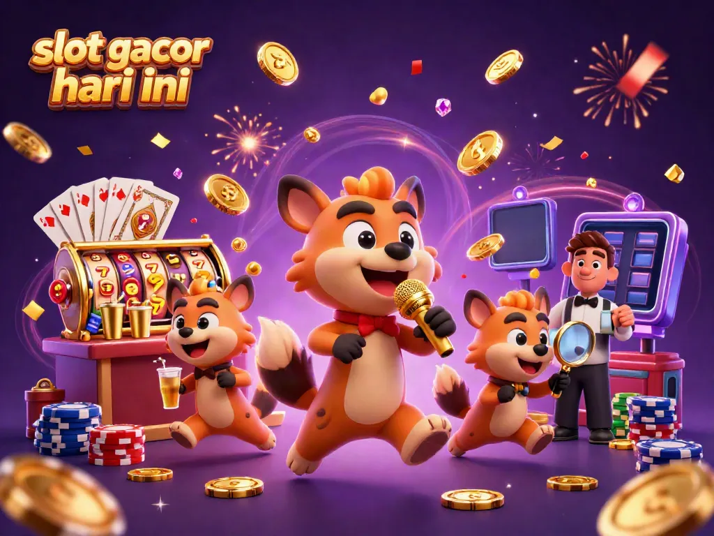 Raih kemenangan dengan slot gacor hari ini di GWP168, penuh suasana kasino yang meriah.