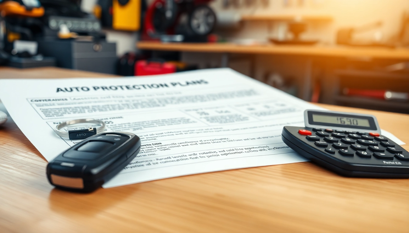 Understanding the auto protection plan features detailed in a professional document layout.