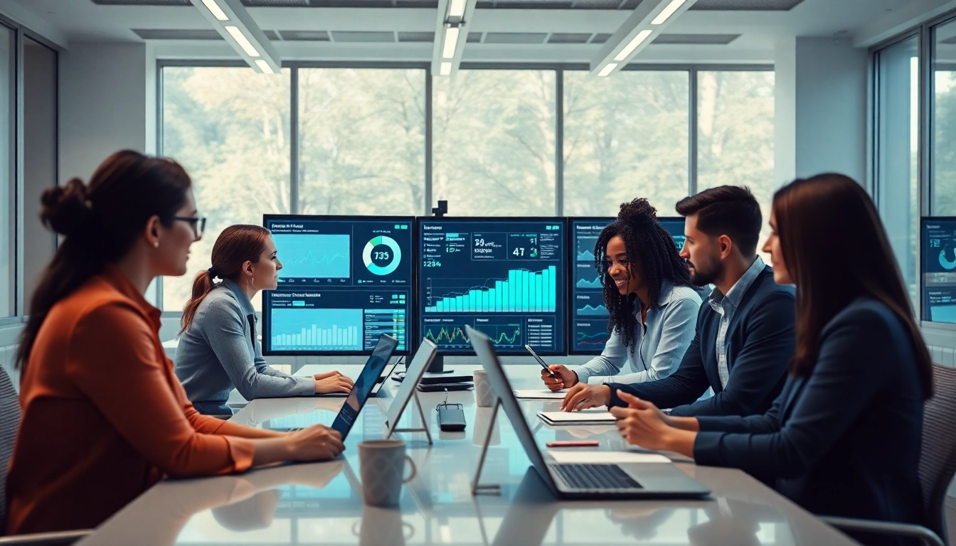 Engaging team utilizes an enterprise assistant platform for improved collaboration and productivity.