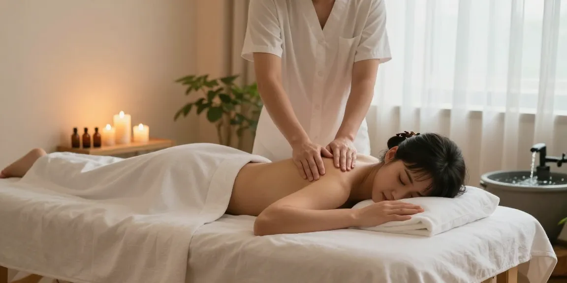 Experience tranquility with a Swedish massage at https://www.makangs.com/, featuring a calming spa environment, soft lighting, and essential oils.