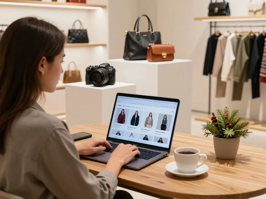 Stunning array of high-quality items at a 레플리카 쇼핑몰, showcasing an engaging online shopping experience.