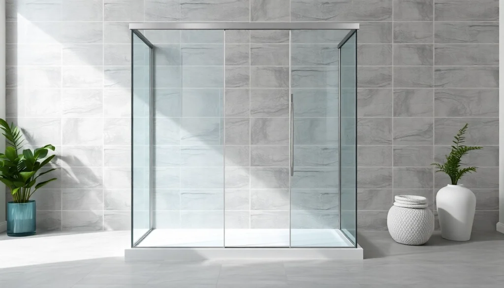 Admire the paroi de douche 150x200 with sleek design and modern features in a stylish bathroom.
