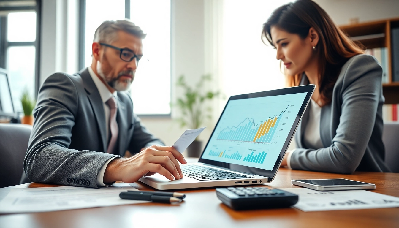 카드 한도 현금화 방법을 논의하는 금융 전문가와 클라이언트의 모습