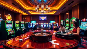 Experience the excitement of trang chủ rr88 with vibrant casino games and luxurious gaming interfaces.