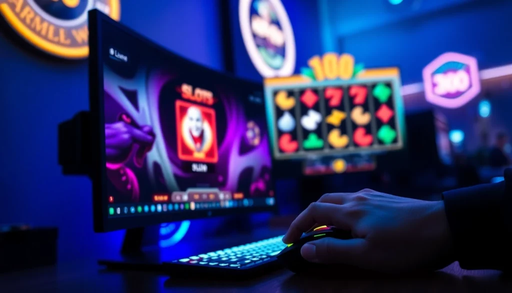 Menangkan situs deposit 1000 dengan bermain slot online dalam suasana yang menggembirakan.