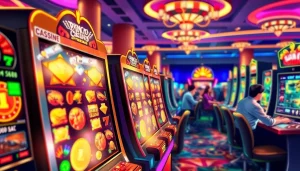Pinco Casino slotlar ilə kazino mühitində oyunçuların həyəcanını göstərin.