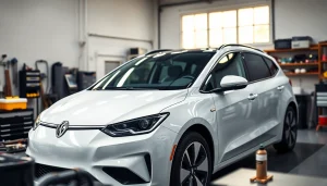 PPF Chattanooga applied to a vehicle showcasing glossy clarity and protection.