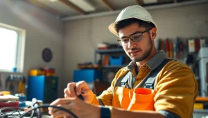 Learn about electrician apprenticeship hawaii with an engaged apprentice in a dynamic setting.