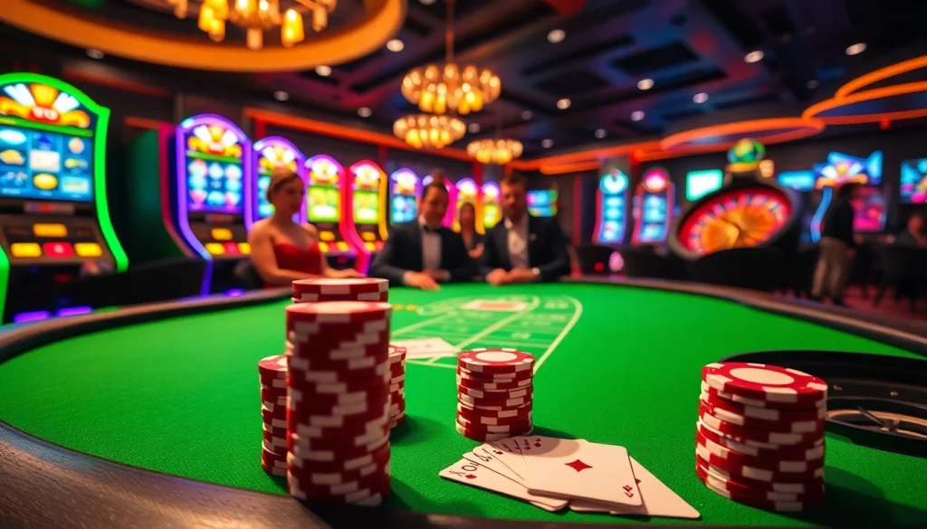 Vivez l'excitation du meilleur casino en ligne 2026 avec une action de poker dynamique, une ambiance luxueuse et des stratégies.