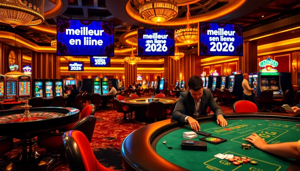 Vivez une action palpitante au meilleur casino en ligne 2026 avec des jeux de poker et de roulette captivants.