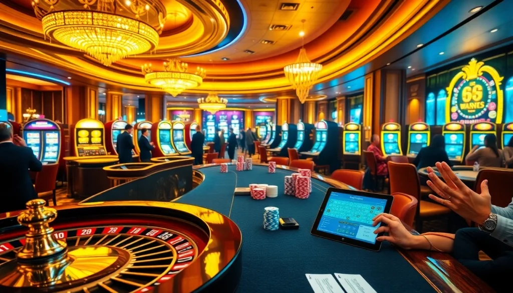 Ressentez l'excitation du meilleur casino en ligne 2026 avec des tables vibrantes et des bulletins de paris élégants.