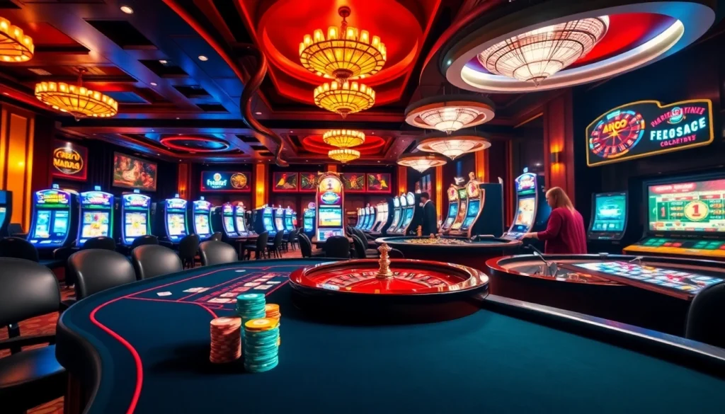 Découvrez le frisson du meilleur casino en ligne 2026, avec des tables de poker vibrantes et des machines à sous éblouissantes.