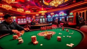 Vivez un gameplay palpitant au meilleur casino en ligne 2026 avec des tables de poker vibrantes et des machines à sous.