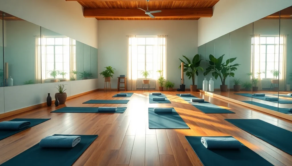 自然光と落ち着いた装飾のある穏やかなスタジオでのホットヨガおすすめ