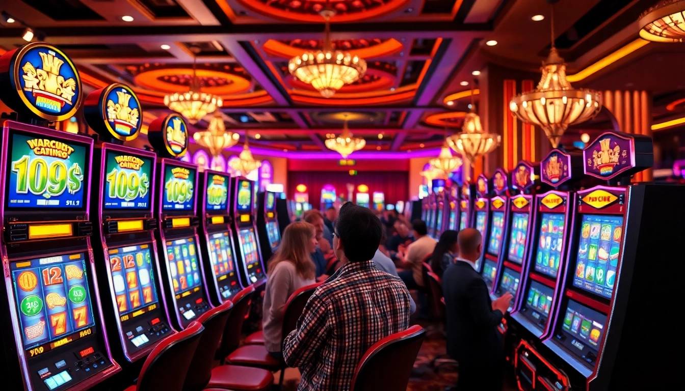 Menangkan di slot online resmi dengan mesin slot berwarna-warni dan pemain yang senang.