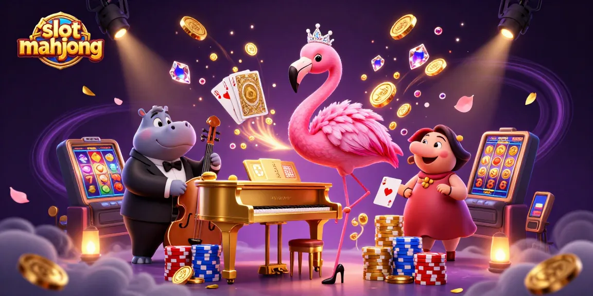 spin lucky slot mahjong with vibrant visuals and jackpot excitement in a 3D casino scene