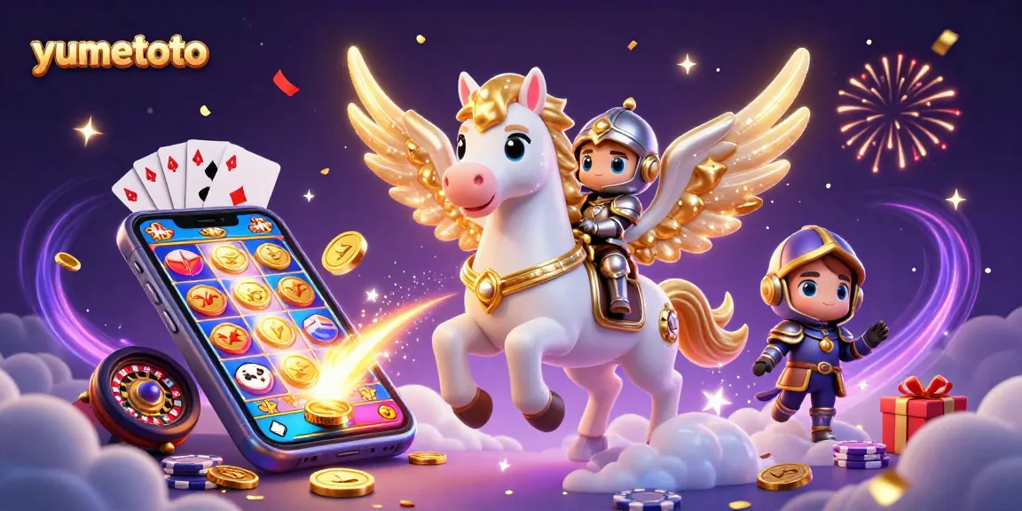 Menang di situs togel online YUMETOTO bersama karakter 3D menarik dan elemen permainan kompleks.