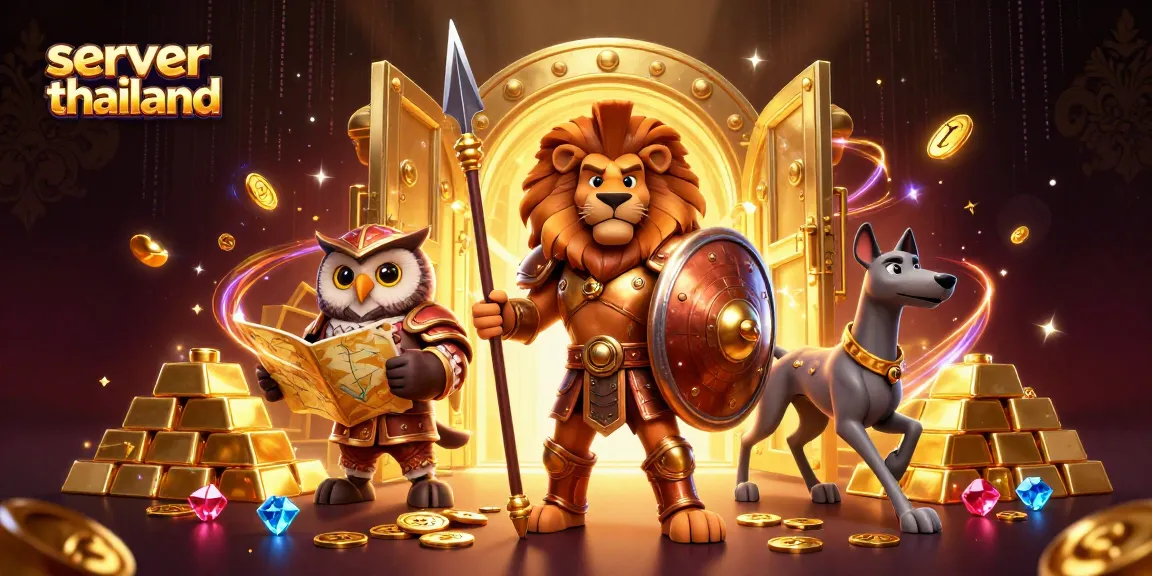 Experience thrilling wins at a server thailand slot, surrounded by riches and excitement.