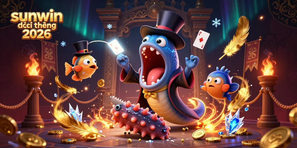 Experience the thrill of sunwin đổi thưởng 2026 with engaging 3D characters as they perform magic tricks.