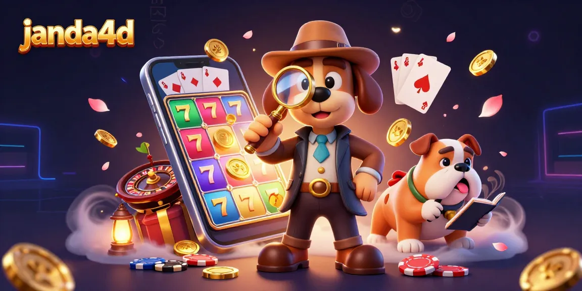 Permainan slot online janda4d yang seru dengan detektif dan anjing, menghadirkan pengalaman bermain yang unik.