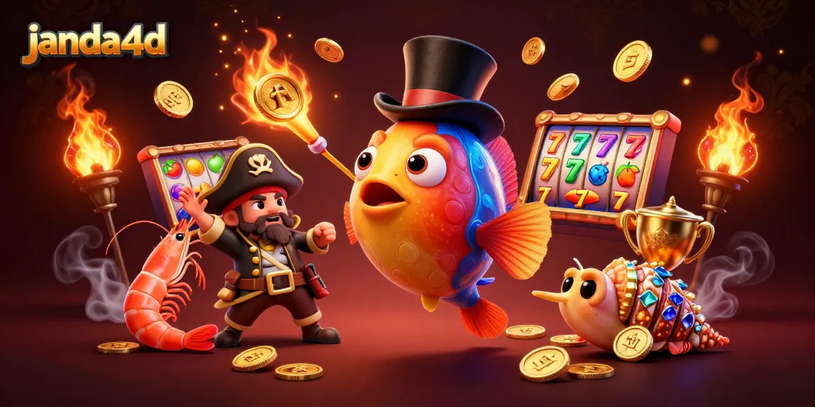 janda4d memikat pemain dengan kemewahan slot cerita bawah laut dan karakter 3D unik